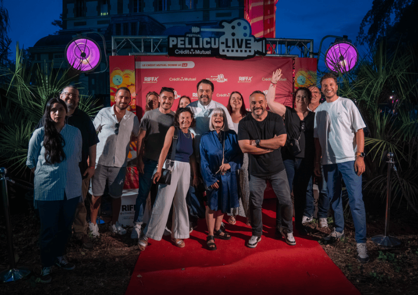 L’équipe de MeetDeal au festival Pelliculive 2025